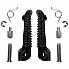 OEM Replacement Motorcycle Foot Pegs Black To Fit Yamaha YZF-R6 YZF-R1