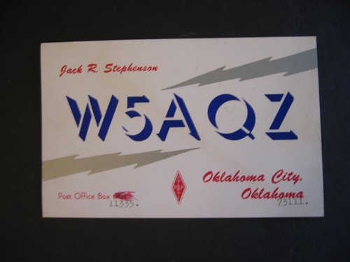 Vintage postcard ham radio - vintage,