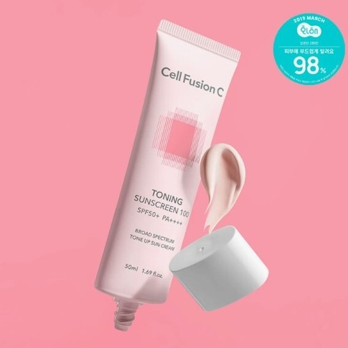Cell fusion toning sunscreen - toning,
