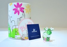 Swarovski 2008 Limited Edition Flower Mo Green Ox Cow 1027911 Brand New In Box