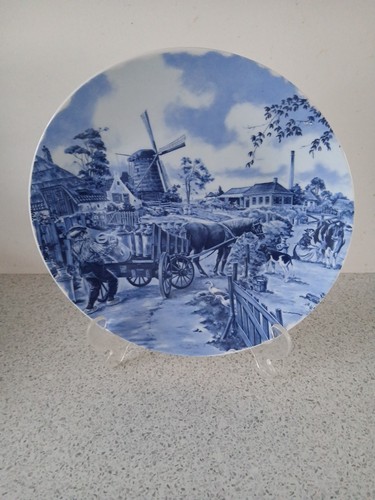 Vintage delft plate - delft, steege