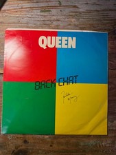 Rare Freddie Mercury hand-signed Queen 12-inch record cover