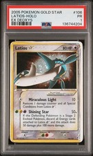PSA 1 LATIOS GOLD STAR 106/107