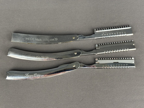 Lot vintage hair shapers - of,