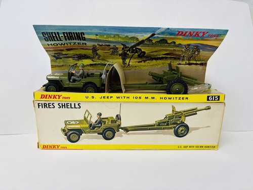 Dinky toys 615 jeep - 615,