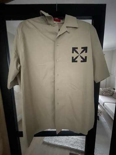 Off white bowling shirt - bowling, size