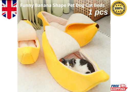 Banana cat bed house cozy - bed,