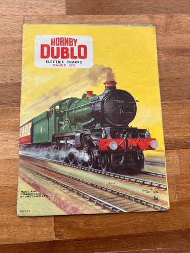 Hornby dublo catalogue 1957 - catalogue, oo