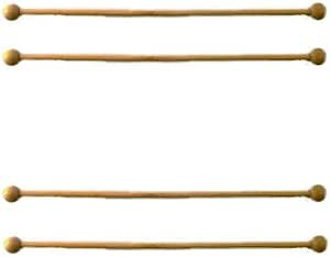 Wooden curtain rails rods - wooden,