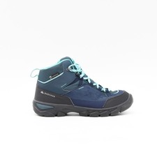 Decathalon Kids Kid Snowboard Boots Blue Size UK 3 Synthetic Athletic Footwear