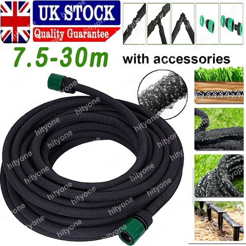 100m soaker hose pipe garden - soaker,