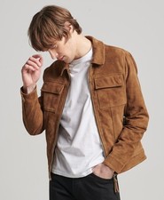 Men's Suede Leather Jacket