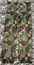 BRITISH DPM SOLDIER 95 RED LABEL USER TRIALS TRIAL WATERPROOF GORETEX TROUSERS.