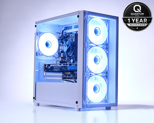 White custom gaming intel - gaming, pc
