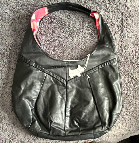 Radley black leather crescent - leather,
