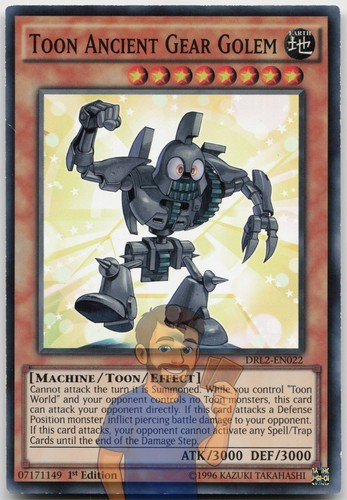 Toon ancient gear golem - toon,