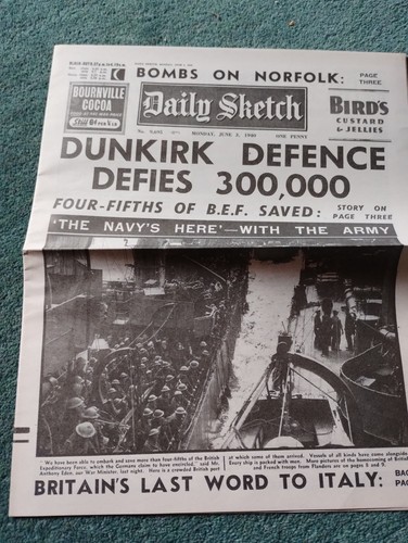Daily sketch june 1940 - sketch, –