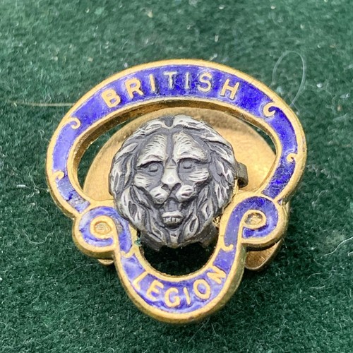 British legion enamel pin - legion,