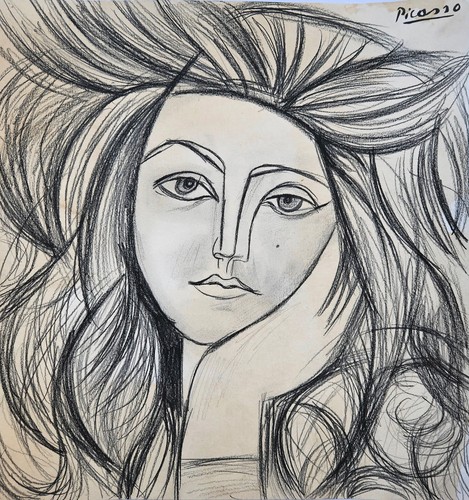 Picasso signed vintage - picasso,