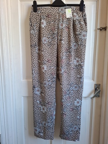 Women peg trousers beige - trousers,