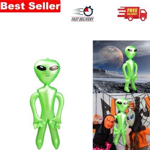 Durable green inflatable alien - durable,