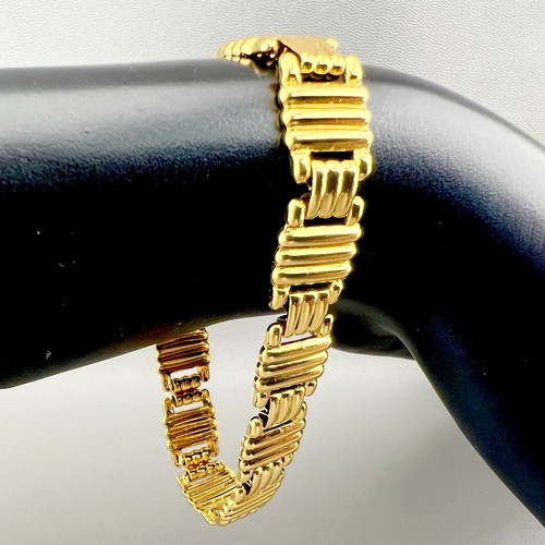 Vintage monet bracelet gold - vintage,