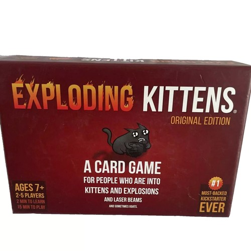 New exploding kittens card - kittens,