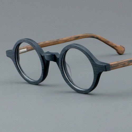 Retro round acetate eyeglasses - retro,