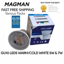 GU10 LED Bulbs 5W 7W Cool/Warm
