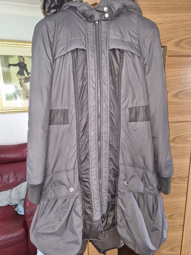 Karen millen grey puffer - karen, coat