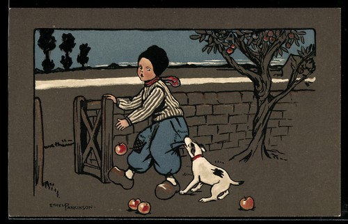 Artist postcard ethel - artist,