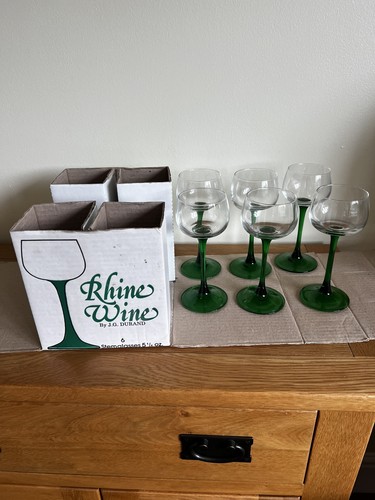 Luminarc tall green stem - tall, wine