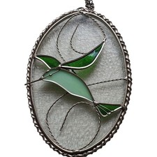 Vintage Glass Suncatcher