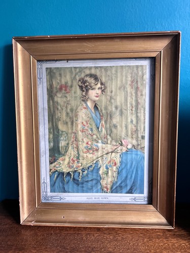 Vintage 1920s gold framed - vintage,