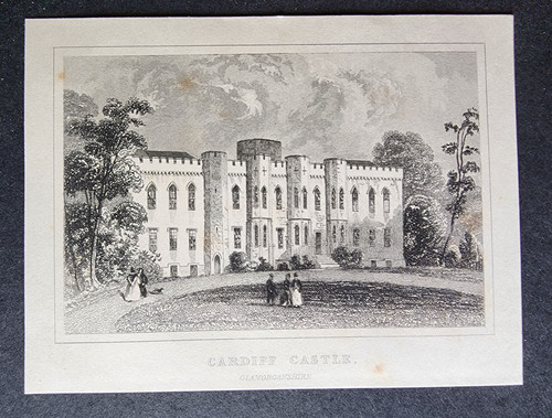 Antique 1850 print - 1850,