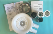 BETTESCOPE B575-000 WASTE FITTING SHOWER TRAYS- SIDE OUTLET - GLOSS WHITE