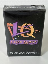 IQ Laser Quest Advertising Playing Cards Brand New Sealed