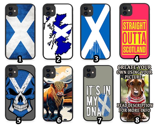 Scottish rubber phone case - scottish,
