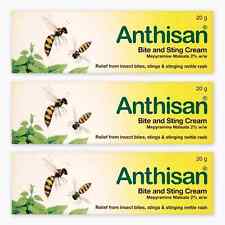 Anthisan Bite and Sting Cream 20g - 3 Pack