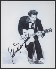 CHUCK BERRY Signed Photograph