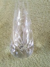 Small Edinburgh International Crystal Glass Flower Vase