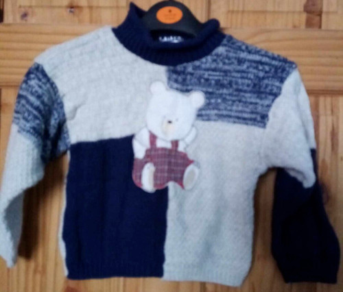 Boys blue jumper age - boys,