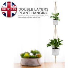 2 Layer Macrame Plant Hanger