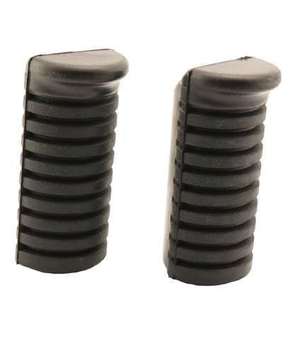 Rubber footpegs front yamaha - front,