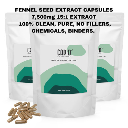 Fennel seed extract capsules - fennel,