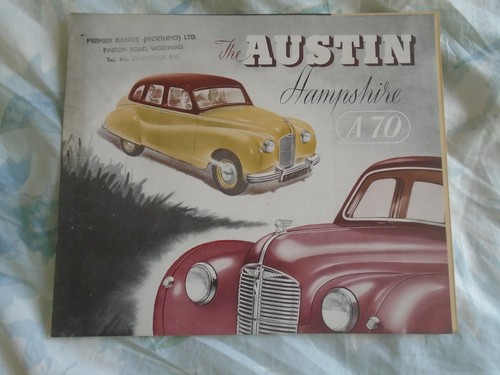 Austin a70 hampshire brochure - a70,