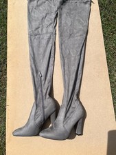 Thigh high boots - high,