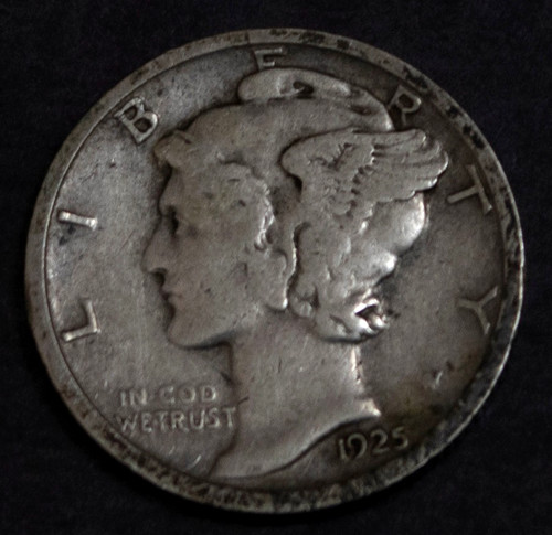 1925 mercury dime choice - mercury,