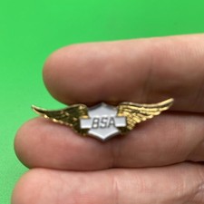Vintage BSA wings  - Enamel