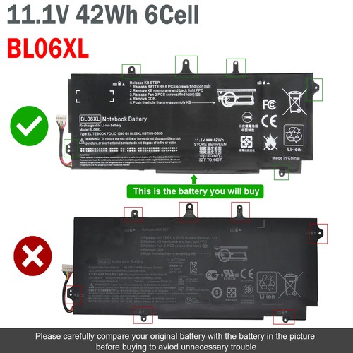 Replacement bl06xl battery - replacement,